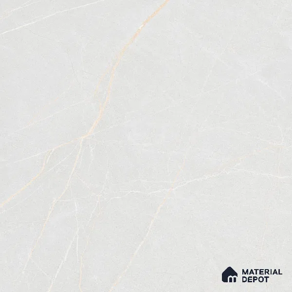 Carving Floor & Wall Tile TL 05612 D Gravier Subtle Bianco 2 ft x 4 ft Vitrified Rustic Carving Matte Finish - 9 mm | 6 Random Design | Suitable for Living Room, Bedroom, Bathroom (Sample)