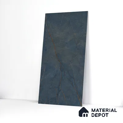 Carving Floor & Wall Tile TL 05612 E Gravier Subtle Viola 2 ft x 4 ft Vitrified Rustic Carving Matte Finish - 9 mm | 6 Random Design | Suitable for Living Room, Bedroom, Bathroom (Sample)