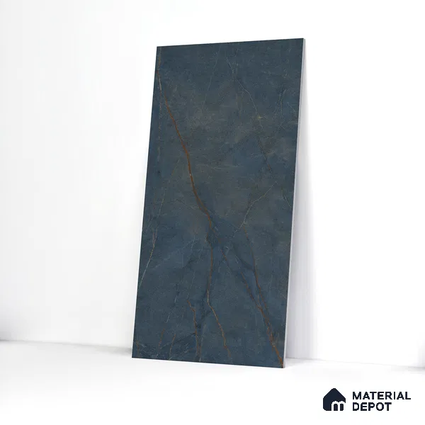Carving Floor & Wall Tile TL 05612 E Gravier Subtle Viola 2 ft x 4 ft Vitrified Rustic Carving Matte Finish - 9 mm | 6 Random Design | Suitable for Living Room, Bedroom, Bathroom (Sample)