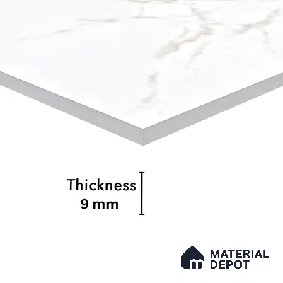Carving Floor & Wall Tile TL 05613 Gravier Zenith 2 ft x 4 ft Vitrified Carving Matte Finish - 9 mm | 6 Random Design | Suitable for Living Room, Bedroom, Bathroom