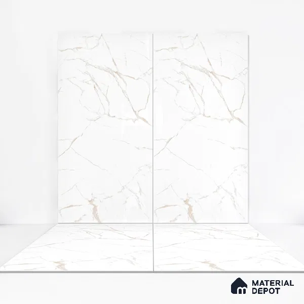 Carving Floor & Wall Tile TL 05613 Gravier Zenith 2 ft x 4 ft Vitrified Carving Matte Finish - 9 mm | 6 Random Design | Suitable for Living Room, Bedroom, Bathroom