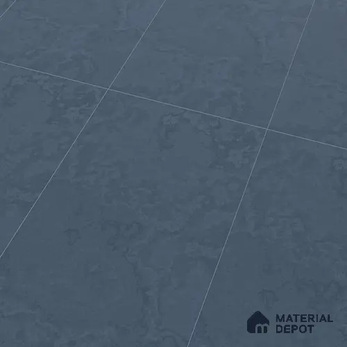 Carving Floor & Wall Tile TL 05814 C Gravier Vintage Indigo 2 ft x 4 ft Vitrified Sand Matte Finish - 9 mm | Suitable for Living Room, Bedroom, Bathroom