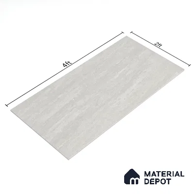 Marble Floor & Wall Tile TL 05507 Altai Green Mist 2 ft x 4 ft Vitrified Lush Plus Matte Finish - 9 mm | 8 Random Design | Suitable for Living Room, Bedroom, Bathroom, Kitchen (Sample)