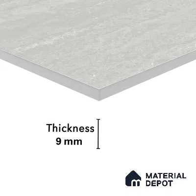 Marble Floor & Wall Tile TL 05507 Altai Green Mist 2 ft x 4 ft Vitrified Lush Plus Matte Finish - 9 mm | 8 Random Design | Suitable for Living Room, Bedroom, Bathroom, Kitchen (Sample)