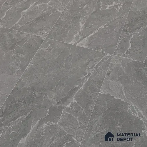Marble Floor & Wall Tile TL 05509 C Lisburn Grey 2 ft x 4 ft Vitrified Lush Plus Matte Finish - 9 mm | 6 Random Design | Suitable for Living Room, Bedroom, Bathroom, Kitchen