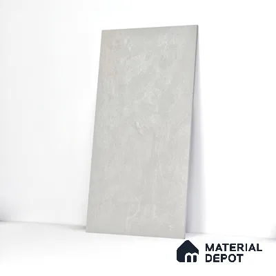 Marble Floor & Wall Tile TL 05509 Lisburn Bianco 2 ft x 4 ft Vitrified Lush Plus Matte Finish - 9 mm | 6 Random Design | Suitable for Living Room, Bedroom, Bathroom, Kitchen