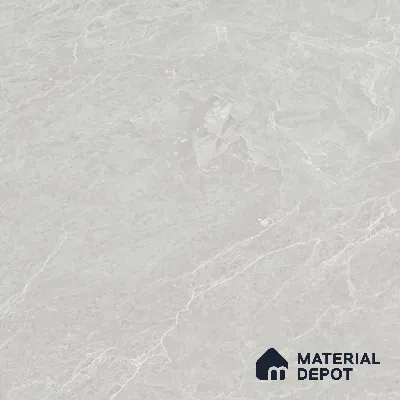 Marble Floor & Wall Tile TL 05509 Lisburn Bianco 2 ft x 4 ft Vitrified Lush Plus Matte Finish - 9 mm | 6 Random Design | Suitable for Living Room, Bedroom, Bathroom, Kitchen