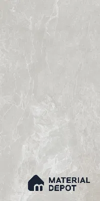 Marble Floor & Wall Tile TL 05509 Lisburn Bianco 2 ft x 4 ft Vitrified Lush Plus Matte Finish - 9 mm | 6 Random Design | Suitable for Living Room, Bedroom, Bathroom, Kitchen