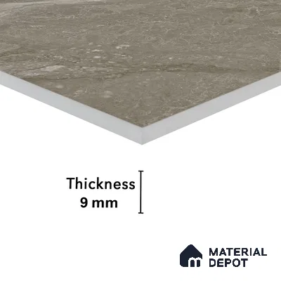Marble Floor & Wall Tile TL 05510 B Lisburn Forest 2 ft x 4 ft Vitrified Lush Plus Matte Finish - 9 mm | 6 Random Design | Suitable for Living Room, Bedroom, Bathroom, Kitchen