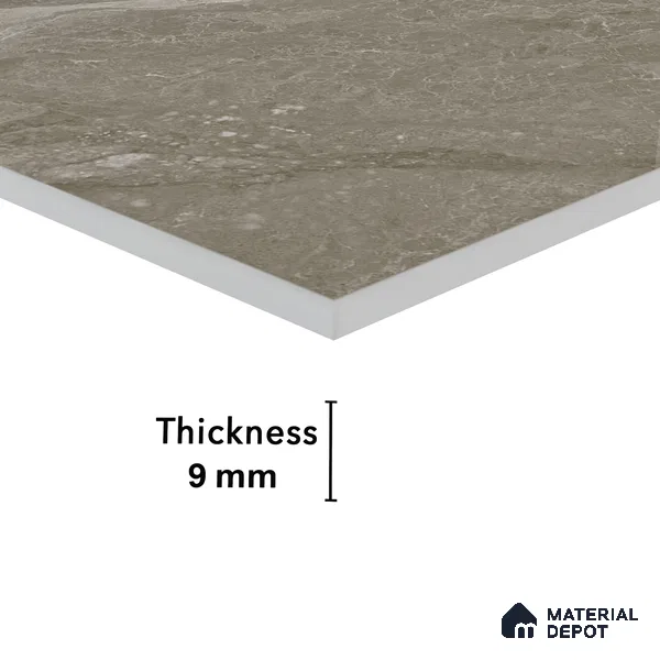 Marble Floor & Wall Tile TL 05510 B Lisburn Forest 2 ft x 4 ft Vitrified Lush Plus Matte Finish - 9 mm | 6 Random Design | Suitable for Living Room, Bedroom, Bathroom, Kitchen