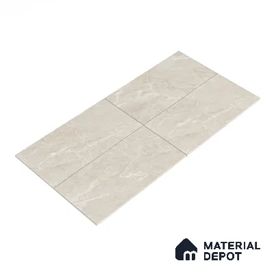 Marble Floor & Wall Tile TL 05510 Lisburn Spring 2 ft x 4 ft Vitrified Lush Plus Matte Finish - 9 mm | 6 Random Design | Suitable for Living Room, Bedroom, Bathroom, Kitchen (Sample)