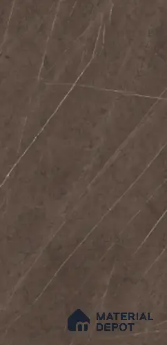 Brown Marble Wall & Floor Tile TL 05610 H Clazzy Brown 5.2 ft x 2.6 ft Vitrified Glossy Finish - 9 mm