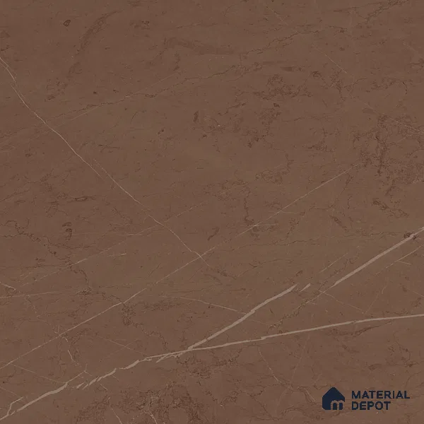 Marble Floor & Wall Tile TL 05610 B Gravier Lush Brown 2 ft x 4 ft Vitrified Lush Plus Matte Finish - 9 mm | 6 Random Design | Suitable for Living Room, Bedroom, Bathroom (Sample)