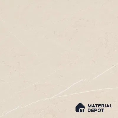Marble Floor & Wall Tile TL 05610 Gravier Lush Cream 2 ft x 4 ft Vitrified Lush Plus Matte Finish - 9 mm | 6 Random Design | Suitable for Living Room, Bedroom, Bathroom (Sample)