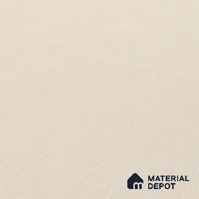 Marble Floor & Wall Tile TL 05610 Gravier Lush Cream 2 ft x 4 ft Vitrified Lush Plus Matte Finish - 9 mm | 6 Random Design | Suitable for Living Room, Bedroom, Bathroom (Sample)