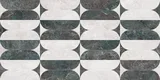 Highlighter Floor Tile TL 05534 B Lustro Bianco Decor 2 ft x 4 ft Vitrified Glossy Finish - 9 mm | Suitable for Living Room, Bedroom, Bathroom, Kitchen | Image 1