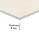 Marble Wall & Floor Tile TL 05529 B Luxe Crema 2 ft x 4 ft Vitrified Glossy Finish - 9 mm | 5 Random Design | Suitable for Living Room, Bedroom, Bathroom, Kitchen | Image 5