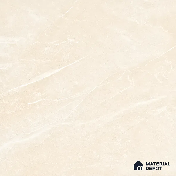 Marble Wall & Floor Tile TL 05529 B Luxe Crema 2 ft x 4 ft Vitrified Glossy Finish - 9 mm | 5 Random Design | Suitable for Living Room, Bedroom, Bathroom, Kitchen (Sample)