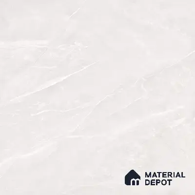 Marble Wall & Floor Tile TL 05529 Luxe Blanco 2 ft x 4 ft Vitrified Glossy Finish - 9 mm | 5 Random Design | Suitable for Living Room, Bedroom, Bathroom, Kitchen