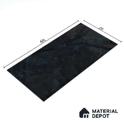 Marble Wall & Floor Tile TL 05545 B Viola Plum 2 ft x 4 ft Vitrified Glossy Finish - 9 mm | Suitable for Living Room, Bedroom, Bathroom, Kitchen