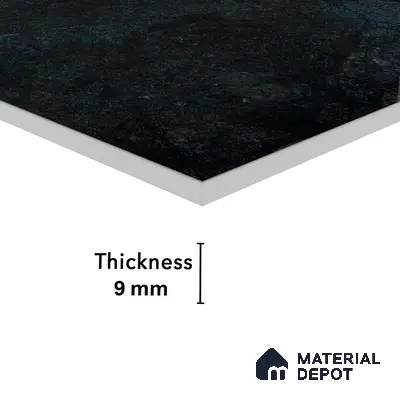 Marble Wall & Floor Tile TL 05545 B Viola Plum 2 ft x 4 ft Vitrified Glossy Finish - 9 mm | Suitable for Living Room, Bedroom, Bathroom, Kitchen