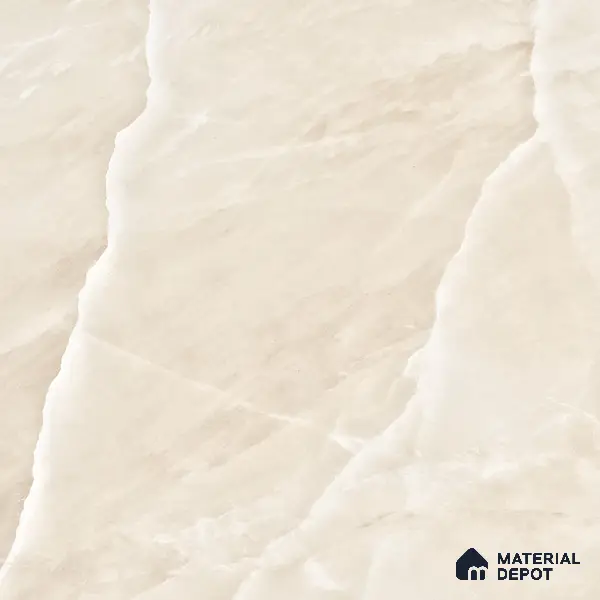 Marble Wall Tile TL 05798 Gravier Beige Glow 2 ft x 4 ft Vitrified Lush Plus Matte Finish - 9 mm | 6 Random Design | Suitable for Living Room, Bedroom, Bathroom