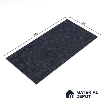 Marble Floor & Wall Tile TL 05820 Gravier Cobalt Jewel 2 ft x 4 ft Vitrified High Gloss Finish - 9 mm | 4 Random Design | Suitable for Living Room, Bedroom, Bathroom (Sample)