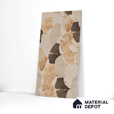 Highlighter Wall Tile TL 05811 B Gravier Dune Glow Decor 2 ft x 4 ft Vitrified High Gloss Finish - 9 mm | Suitable for Living Room, Bedroom, Bathroom (Sample)
