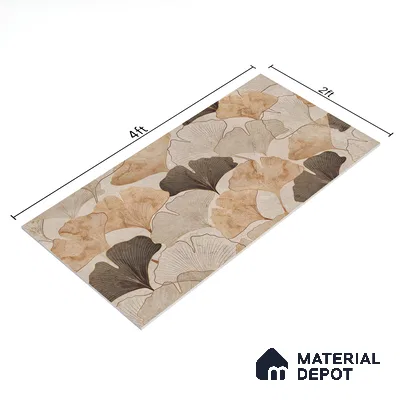 Highlighter Wall Tile TL 05811 B Gravier Dune Glow Decor 2 ft x 4 ft Vitrified High Gloss Finish - 9 mm | Suitable for Living Room, Bedroom, Bathroom (Sample)