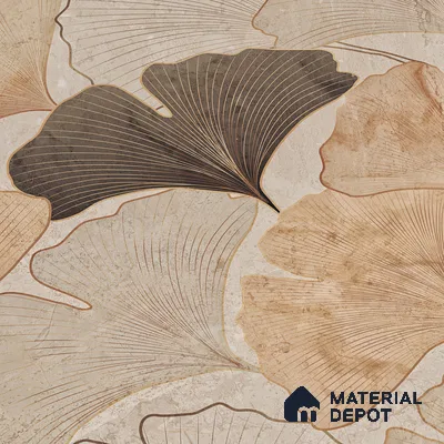 Highlighter Wall Tile TL 05811 B Gravier Dune Glow Decor 2 ft x 4 ft Vitrified High Gloss Finish - 9 mm | Suitable for Living Room, Bedroom, Bathroom (Sample)