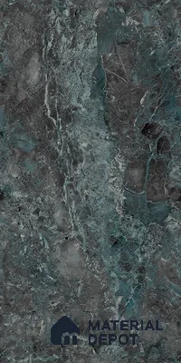 Marble Wall & Floor Tile TL 05534 C Lustro Aqua 2 ft x 4 ft Vitrified Glossy Finish - 9 mm | 8 Random Design | Suitable for Living Room, Bedroom, Bathroom, Kitchen (Sample)