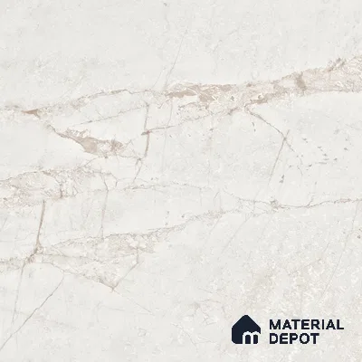 Carving Floor & Wall Tile TL 05800 Gravier Nebula Silver 2 ft x 4 ft Vitrified Carving Matte Finish - 9 mm | 10 Random Design | Suitable for Living Room, Bedroom, Bathroom (Sample)