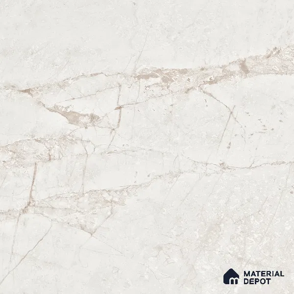 Carving Floor & Wall Tile TL 05800 Gravier Nebula Silver 2 ft x 4 ft Vitrified Carving Matte Finish - 9 mm | 10 Random Design | Suitable for Living Room, Bedroom, Bathroom (Sample)