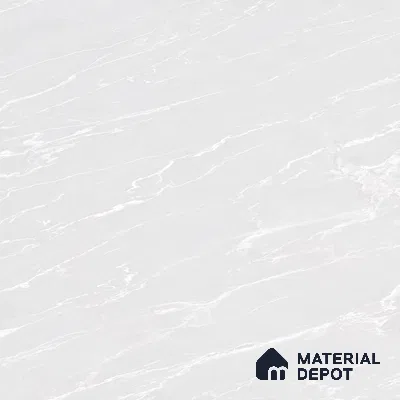 Marble Floor & Wall Tile TL 05812 Gravier Soft Pearl 2 ft x 4 ft Vitrified Glossy Finish - 9 mm | 4 Random Design | Suitable for Living Room, Bedroom, Bathroom (Sample)