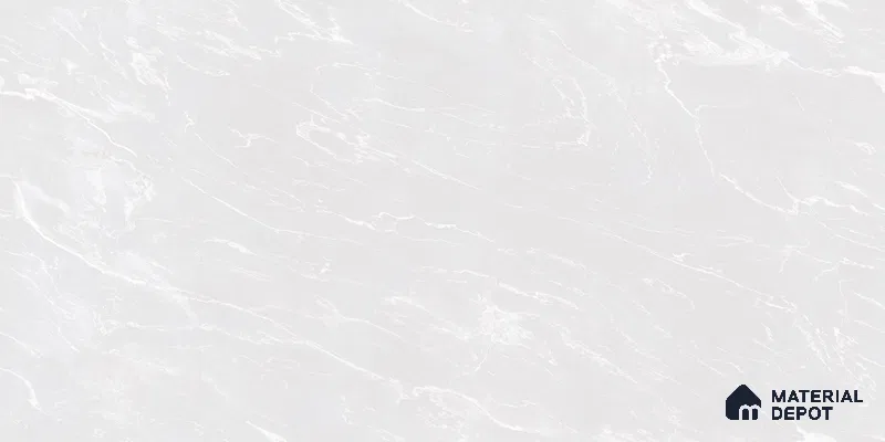 Marble Floor & Wall Tile TL 05812 Gravier Soft Pearl 2 ft x 4 ft Vitrified Glossy Finish - 9 mm | 4 Random Design | Suitable for Living Room, Bedroom, Bathroom (Sample)