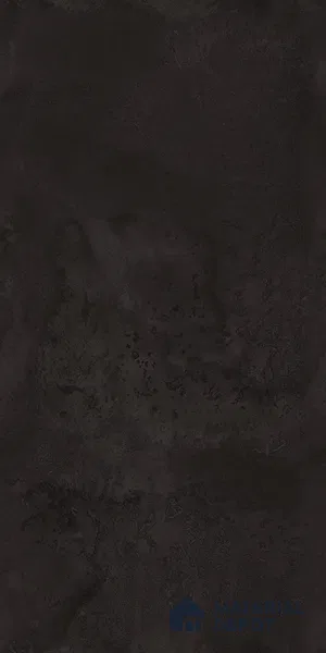 Marble Wall Tile TL 05461 C Soul Nero 2 ft x 4 ft Vitrified High Gloss Finish - 9 mm | 6 Random Design | Suitable for Living Room, Bedroom, Bathroom, Kitchen (Sample)