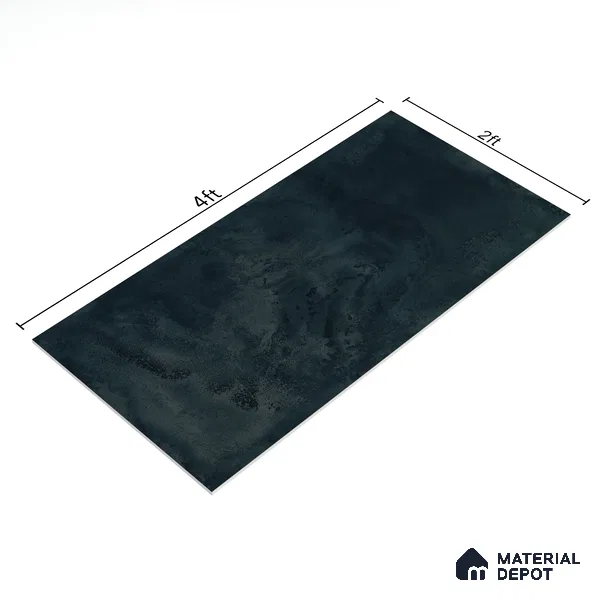 Marble Wall Tile TL 05461 B Soul Green 2 ft x 4 ft Vitrified High Gloss Finish - 9 mm | 6 Random Design | Suitable for Living Room, Bedroom, Bathroom, Kitchen (Sample)