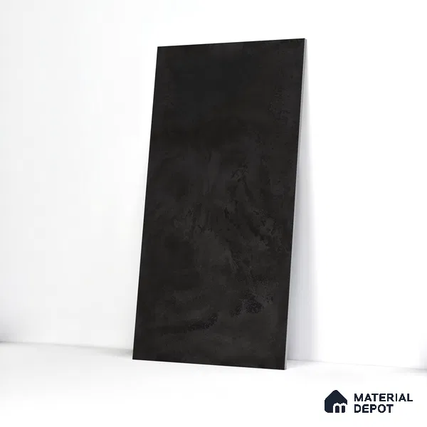 Marble Wall Tile TL 05461 C Soul Nero 2 ft x 4 ft Vitrified High Gloss Finish - 9 mm | 6 Random Design | Suitable for Living Room, Bedroom, Bathroom, Kitchen (Sample)