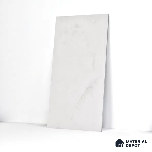 Marble Wall Tile TL 05461 Soul Bianco 2 ft x 4 ft Vitrified High Gloss Finish - 9 mm | 6 Random Design | Suitable for Living Room, Bedroom, Bathroom, Kitchen (Sample)