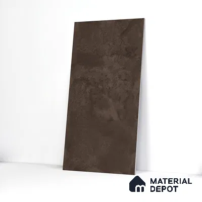 Marble Wall Tile TL 05460 B Soul Brown 2 ft x 4 ft Vitrified High Gloss Finish - 9 mm | 6 Random Design | Suitable for Living Room, Bedroom, Bathroom, Kitchen