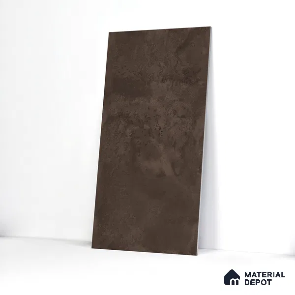 Marble Wall Tile TL 05460 B Soul Brown 2 ft x 4 ft Vitrified High Gloss Finish - 9 mm | 6 Random Design | Suitable for Living Room, Bedroom, Bathroom, Kitchen