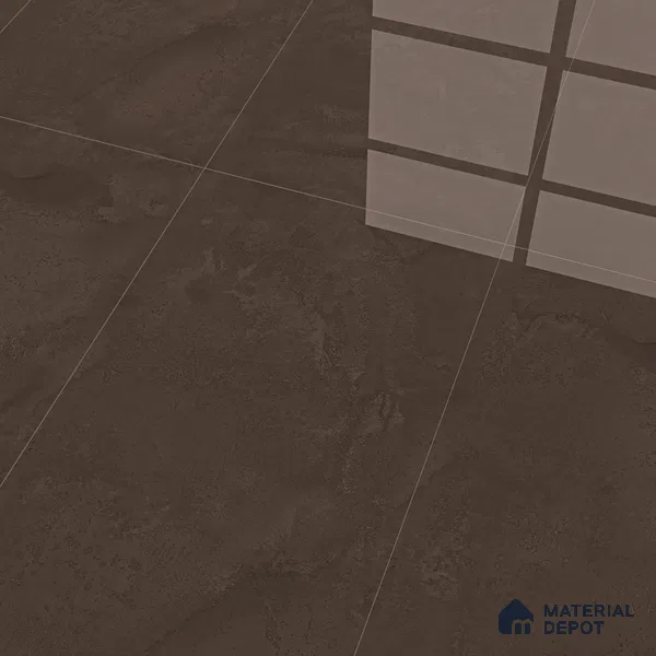 Marble Wall Tile TL 05460 B Soul Brown 2 ft x 4 ft Vitrified High Gloss Finish - 9 mm | 6 Random Design | Suitable for Living Room, Bedroom, Bathroom, Kitchen