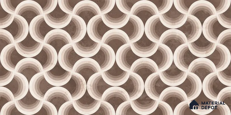 Highlighter Wall Tile TL 05460 C Soul Brown Decor 2 ft x 4 ft Vitrified High Gloss Finish - 9 mm | Suitable for Living Room, Bedroom, Bathroom, Kitchen