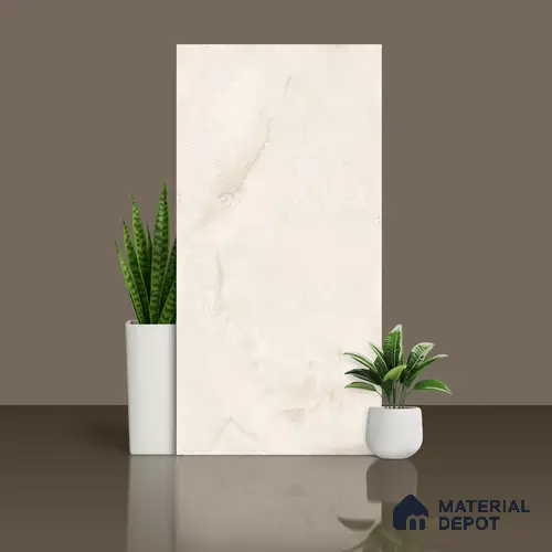 Marble Wall Tile TL 05460 Soul Carmen 2 ft x 4 ft Vitrified High Gloss Finish - 9 mm | 6 Random Design | Suitable for Living Room, Bedroom, Bathroom, Kitchen
