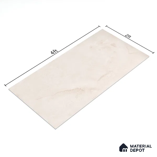 Marble Wall Tile TL 05460 Soul Carmen 2 ft x 4 ft Vitrified High Gloss Finish - 9 mm | 6 Random Design | Suitable for Living Room, Bedroom, Bathroom, Kitchen (Sample)