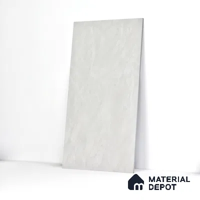 Marble Floor & Wall Tile TL 05813 Gravier Verdant Mist 2 ft x 4 ft Vitrified High Gloss Finish - 9 mm | 6 Random Design | Suitable for Living Room, Bedroom, Bathroom (Sample)