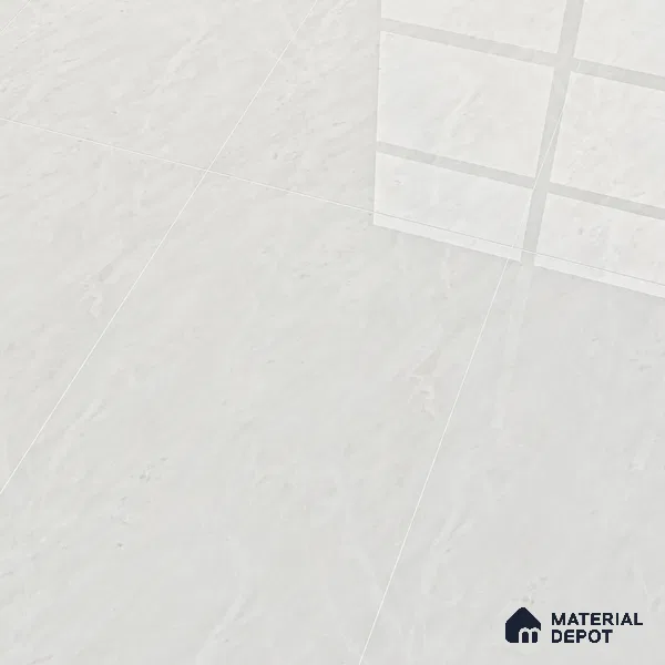 Marble Floor & Wall Tile TL 05813 Gravier Verdant Mist 2 ft x 4 ft Vitrified High Gloss Finish - 9 mm | 6 Random Design | Suitable for Living Room, Bedroom, Bathroom (Sample)