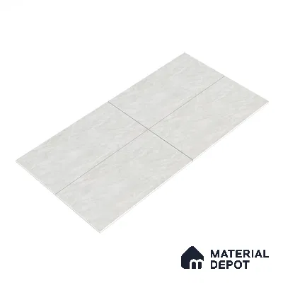 Marble Floor & Wall Tile TL 05813 Gravier Verdant Mist 2 ft x 4 ft Vitrified High Gloss Finish - 9 mm | 6 Random Design | Suitable for Living Room, Bedroom, Bathroom (Sample)