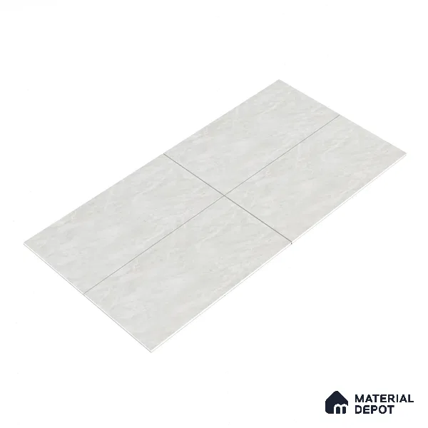 Marble Floor & Wall Tile TL 05813 Gravier Verdant Mist 2 ft x 4 ft Vitrified High Gloss Finish - 9 mm | 6 Random Design | Suitable for Living Room, Bedroom, Bathroom (Sample)