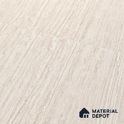 Stone Floor & Wall Tile TL 05815 B Gravier Soft Travertine 2 ft x 4 ft Vitrified Lush Matte Finish - 9 mm | 6 Random Design | Suitable for Living Room, Bathroom & Office